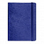 Ежедневник недатированный Boomer, А5,  синий ройал, кремовый блок, без обреза с логотипом в Ставрополе заказать по выгодной цене в кибермаркете AvroraStore