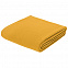Флисовый плед Warm&Peace XL, желтый с логотипом в Ставрополе заказать по выгодной цене в кибермаркете AvroraStore
