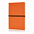 Блокнот формата A5, оранжевый с логотипом в Ставрополе заказать по выгодной цене в кибермаркете AvroraStore
