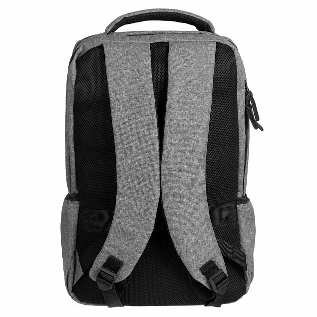 Рюкзак для ноутбука The First XL, серый с логотипом в Ставрополе заказать по выгодной цене в кибермаркете AvroraStore