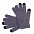 Перчатки  сенсорные ACTIUM, серый, акрил 100% с логотипом в Ставрополе заказать по выгодной цене в кибермаркете AvroraStore