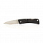 BOMBER Нож складной, нержавеющая сталь, черный с логотипом в Ставрополе заказать по выгодной цене в кибермаркете AvroraStore