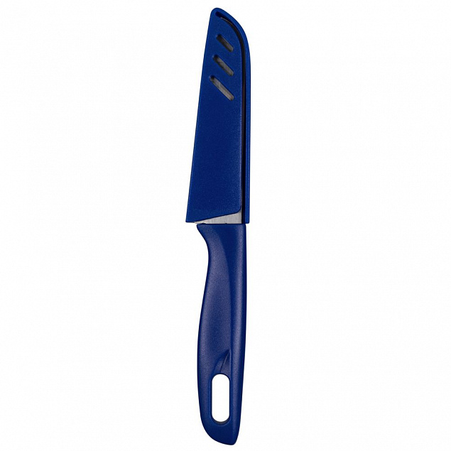 Нож кухонный Aztec, синий с логотипом в Ставрополе заказать по выгодной цене в кибермаркете AvroraStore