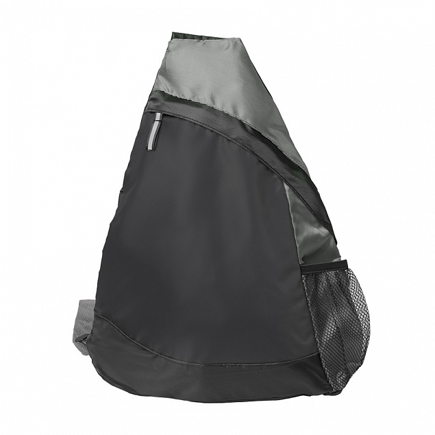 Рюкзак Pick чёрный/серый, 41 x 32 см, 100% полиэстер 210D с логотипом в Ставрополе заказать по выгодной цене в кибермаркете AvroraStore