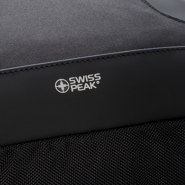 Сумка для ноутбука Swiss Peak, 15", черный с логотипом в Ставрополе заказать по выгодной цене в кибермаркете AvroraStore