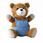 Игрушка Плюшевый медведь с логотипом в Ставрополе заказать по выгодной цене в кибермаркете AvroraStore