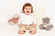 Футболка детская с длинным рукавом Baby Prime, молочно-белая с логотипом в Ставрополе заказать по выгодной цене в кибермаркете AvroraStore