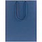 Пакет бумажный Porta XL, синий с логотипом в Ставрополе заказать по выгодной цене в кибермаркете AvroraStore