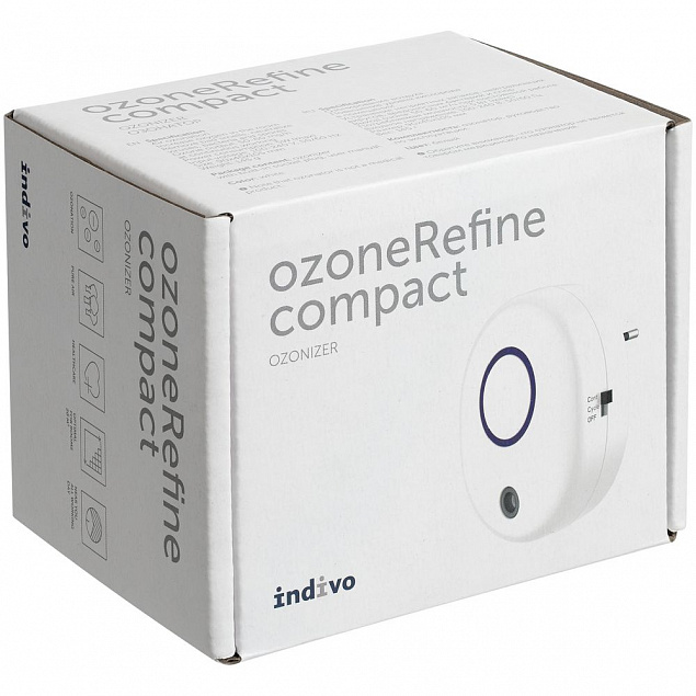 Озонатор воздуха ozonRefine Сompact, белый с логотипом в Ставрополе заказать по выгодной цене в кибермаркете AvroraStore