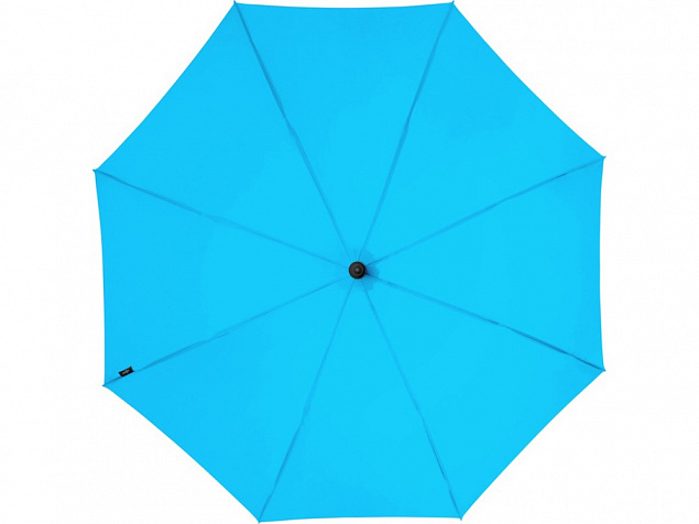 Противоштормовой зонт Noon 23 полуавтомат, аква с логотипом в Ставрополе заказать по выгодной цене в кибермаркете AvroraStore
