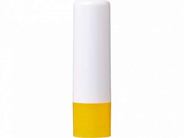 Гигиеническая помада Deale, белый/желтый с логотипом в Ставрополе заказать по выгодной цене в кибермаркете AvroraStore