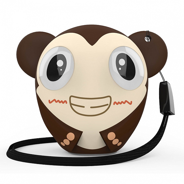 Беспроводная колонка Hiper ZOO Monkey с логотипом в Ставрополе заказать по выгодной цене в кибермаркете AvroraStore