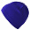 Шапка Siver, синяя с логотипом в Ставрополе заказать по выгодной цене в кибермаркете AvroraStore
