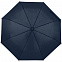 Зонт складной Monsoon, темно-синий, без чехла с логотипом в Ставрополе заказать по выгодной цене в кибермаркете AvroraStore