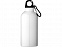 Бутылка Oregon с карабином 400мл, белый с логотипом в Ставрополе заказать по выгодной цене в кибермаркете AvroraStore