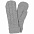 Варежки Heat Trick, темно-серый меланж с логотипом в Ставрополе заказать по выгодной цене в кибермаркете AvroraStore