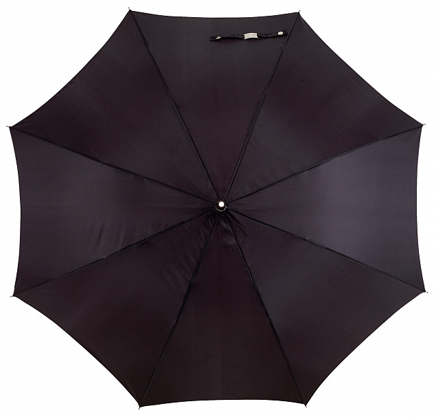 Зонт автоматический JUBILEE, черный с логотипом в Ставрополе заказать по выгодной цене в кибермаркете AvroraStore
