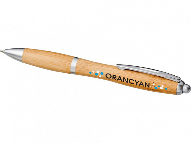 Ручка шариковая Nash из бамбука с логотипом в Ставрополе заказать по выгодной цене в кибермаркете AvroraStore