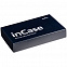 Футляр для карточек inCase, серый с синий с логотипом в Ставрополе заказать по выгодной цене в кибермаркете AvroraStore