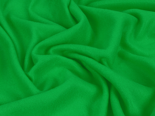 Плед флисовый Polar, зеленый с логотипом в Ставрополе заказать по выгодной цене в кибермаркете AvroraStore