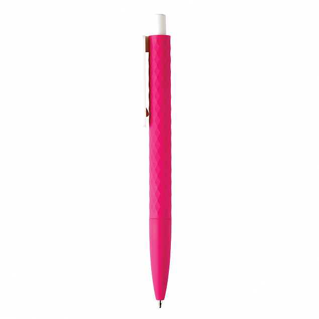Ручка X3 Smooth Touch, розовый с логотипом в Ставрополе заказать по выгодной цене в кибермаркете AvroraStore