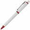 Ручка шариковая Raja, красная с логотипом в Ставрополе заказать по выгодной цене в кибермаркете AvroraStore