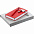 Набор Idea Memory, красный с логотипом в Ставрополе заказать по выгодной цене в кибермаркете AvroraStore