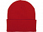 Шапка Dunant, двуслойная, красный с логотипом в Ставрополе заказать по выгодной цене в кибермаркете AvroraStore