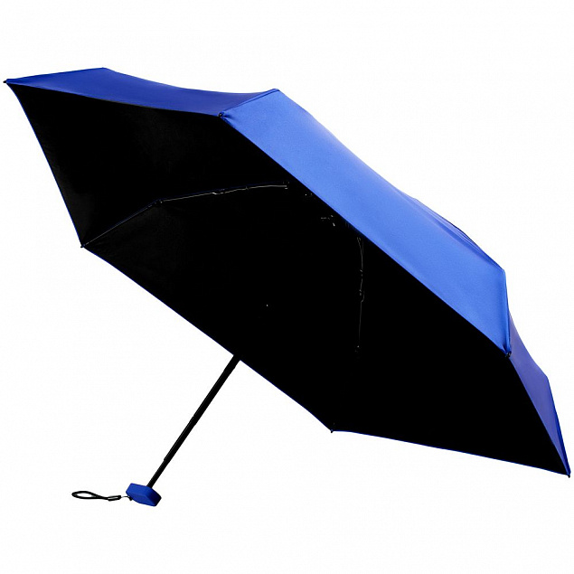 Зонт складной Color Action, в кейсе, синий с логотипом в Ставрополе заказать по выгодной цене в кибермаркете AvroraStore