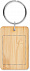 Брелок из бамбука с логотипом в Ставрополе заказать по выгодной цене в кибермаркете AvroraStore