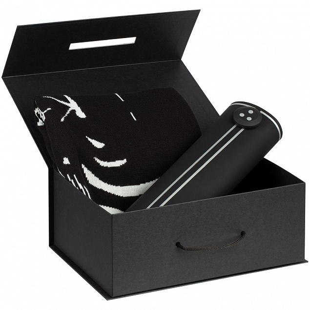 Коробка New Case, черная с логотипом в Ставрополе заказать по выгодной цене в кибермаркете AvroraStore