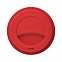 Стакан с крышкой PLA, 350 мл, красный с логотипом в Ставрополе заказать по выгодной цене в кибермаркете AvroraStore