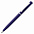 Ручка шариковая Euro Chrome, синяя с логотипом в Ставрополе заказать по выгодной цене в кибермаркете AvroraStore