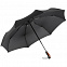 Зонт складной Stormmaster, черный с логотипом в Ставрополе заказать по выгодной цене в кибермаркете AvroraStore