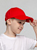 Бейсболка детская Capture Kids, красная с логотипом в Ставрополе заказать по выгодной цене в кибермаркете AvroraStore