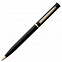 Ручка шариковая Euro Gold, черная с логотипом в Ставрополе заказать по выгодной цене в кибермаркете AvroraStore