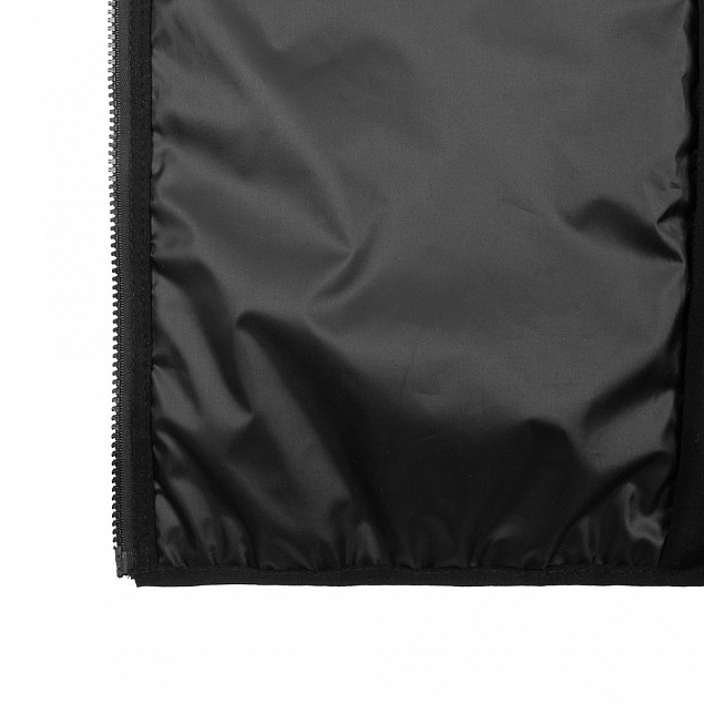 Жилет Orkney с капюшоном, черный с логотипом в Ставрополе заказать по выгодной цене в кибермаркете AvroraStore
