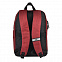 Рюкзак Boom, красный/чёрный, 43 x 30 x 13 см, 100% полиэстер  с логотипом в Ставрополе заказать по выгодной цене в кибермаркете AvroraStore