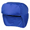 Шапка-ушанка Shelter, ярко-синяя с логотипом в Ставрополе заказать по выгодной цене в кибермаркете AvroraStore