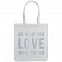 Холщовая сумка Do Love, молочно-белая с логотипом в Ставрополе заказать по выгодной цене в кибермаркете AvroraStore