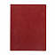 Бизнес-блокнот "Biggy", B5 формат, красный, серый форзац, мягкая обложка, в клетку с логотипом в Ставрополе заказать по выгодной цене в кибермаркете AvroraStore