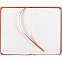 Блокнот Nota Bene, оранжевый с логотипом в Ставрополе заказать по выгодной цене в кибермаркете AvroraStore