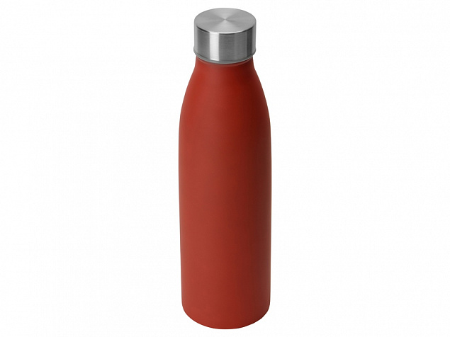 Стальная бутылка Rely, 800 мл, красный матовый с логотипом в Ставрополе заказать по выгодной цене в кибермаркете AvroraStore