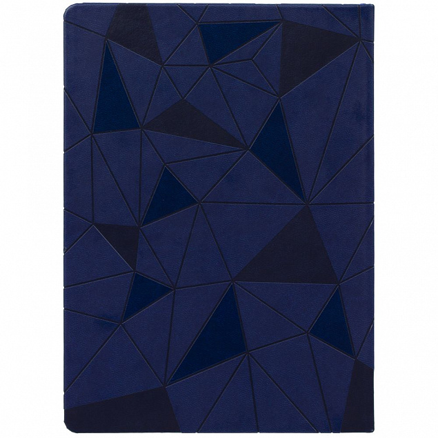 Ежедневник Gems, недатированный, темно-синий с логотипом в Ставрополе заказать по выгодной цене в кибермаркете AvroraStore