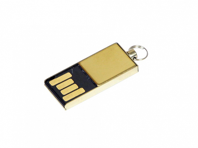 USB 2.0- флешка мини на 16 Гб с мини чипом с логотипом в Ставрополе заказать по выгодной цене в кибермаркете AvroraStore