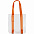 Шоппер Clear Fest, прозрачный с оранжевыми ручками с логотипом в Ставрополе заказать по выгодной цене в кибермаркете AvroraStore