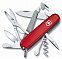 Офицерский нож Mountaineer 91, красный с логотипом в Ставрополе заказать по выгодной цене в кибермаркете AvroraStore
