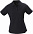 Рубашка поло стретч женская ALBATROSS, черная с логотипом в Ставрополе заказать по выгодной цене в кибермаркете AvroraStore