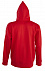 Толстовка мужская на молнии с капюшоном Seven Men 290, красная с логотипом в Ставрополе заказать по выгодной цене в кибермаркете AvroraStore