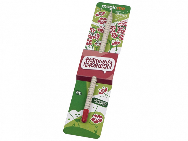 «Растущий карандаш» с семенами гвоздики с логотипом в Ставрополе заказать по выгодной цене в кибермаркете AvroraStore